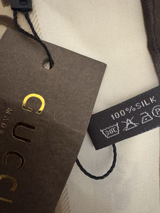 Jedwabna chusta Gucci