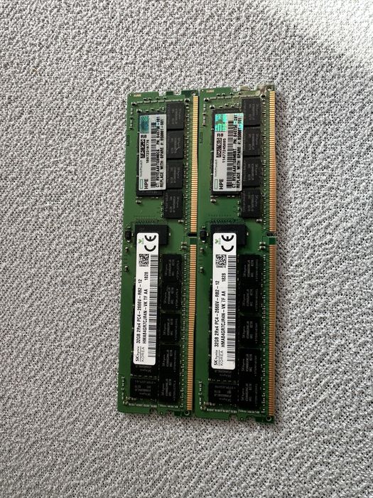Ram 32GB 2Rx4 PC4 - 2666V- RB2 - 12