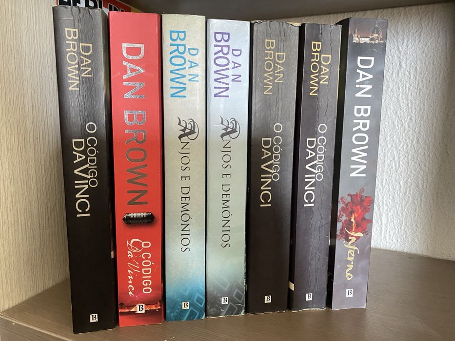 Livros de dan brown, preco por livro