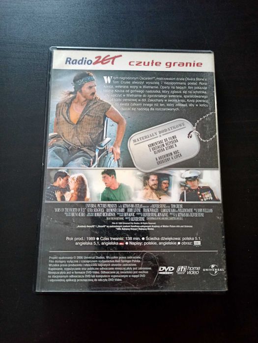 Urodzony 4 lipca. DVD