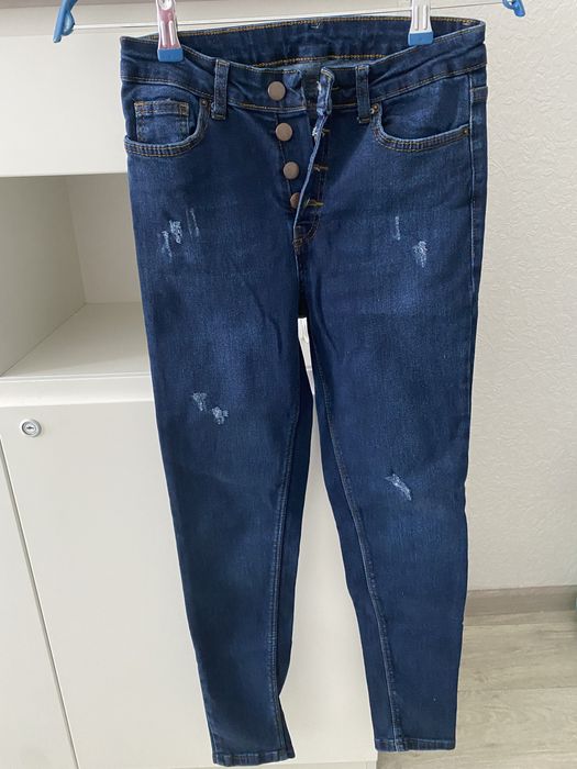 Джинсы синие. Размер 40