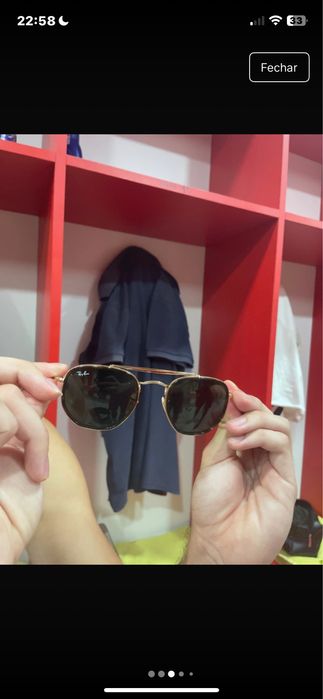 Óculos Ray Ban Oficiais