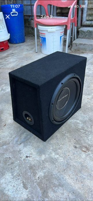 Subwoofer e Amplificador Pioneer!