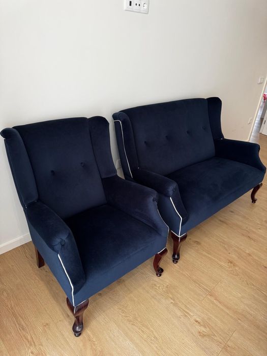 Conjunto de Sofá Vintage