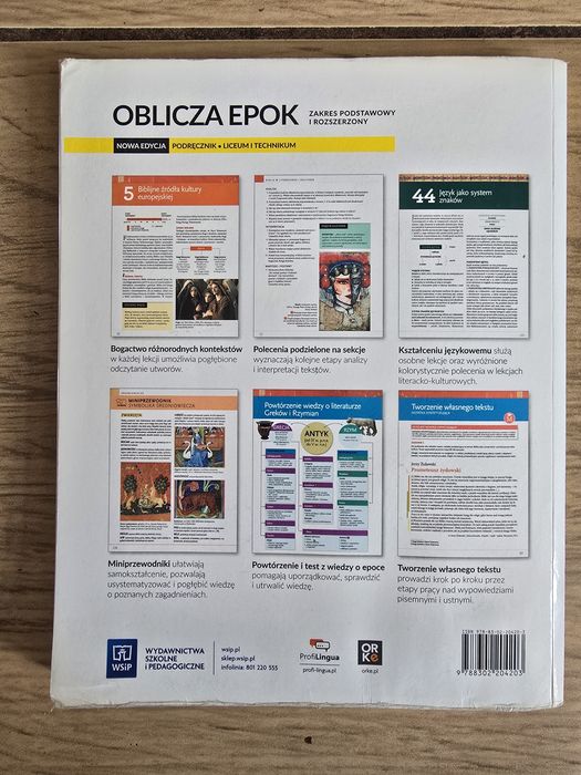 Oblicza epok 1.1 podręcznik