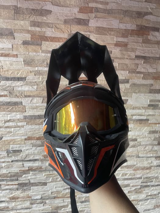 Capacete motocross