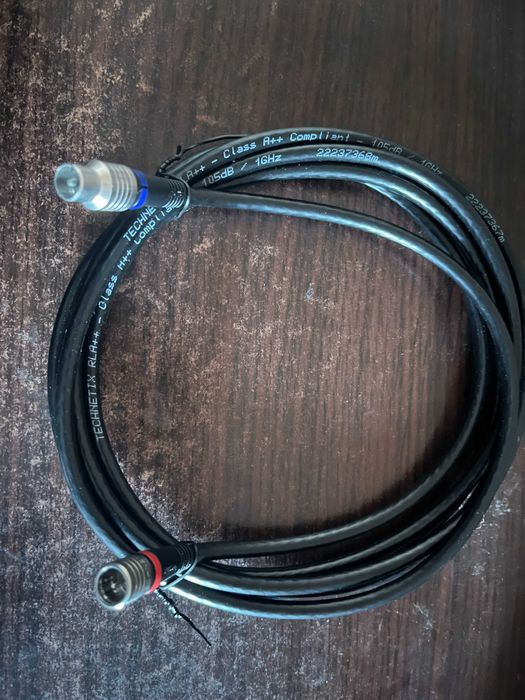 60 sztuk Kabel antenowy TV naziemnej/kablowej męski-F M-F 1,5m