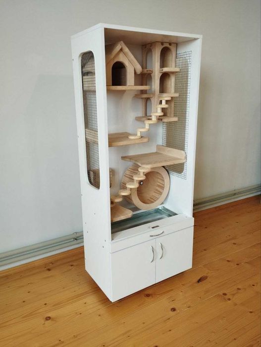 Виготовлення вітрин для шиншил, білок та дегу під замовлення