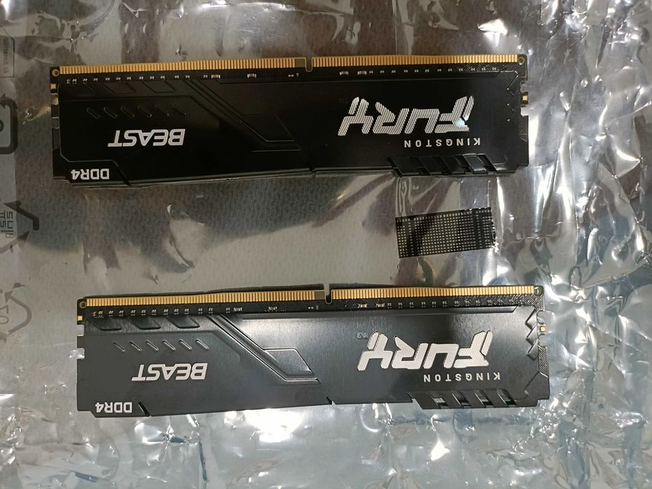 Memórias RAM Kingston FURY Beast DDR4 32GB (2x16GB) 3200MHz
