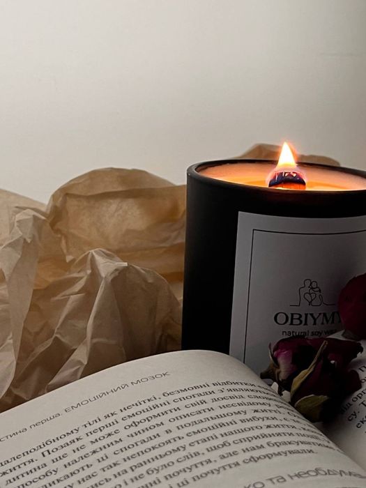 Ароматичні свічки ручної роботи