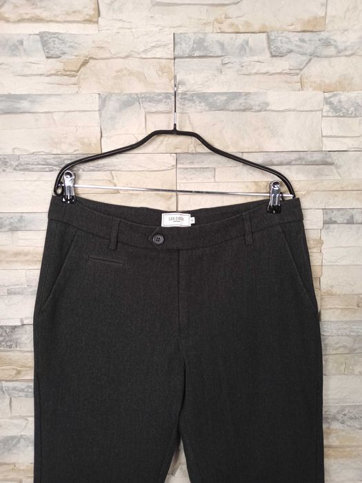 Les Deux męskie spodnie grafitowe szare 32 L s1