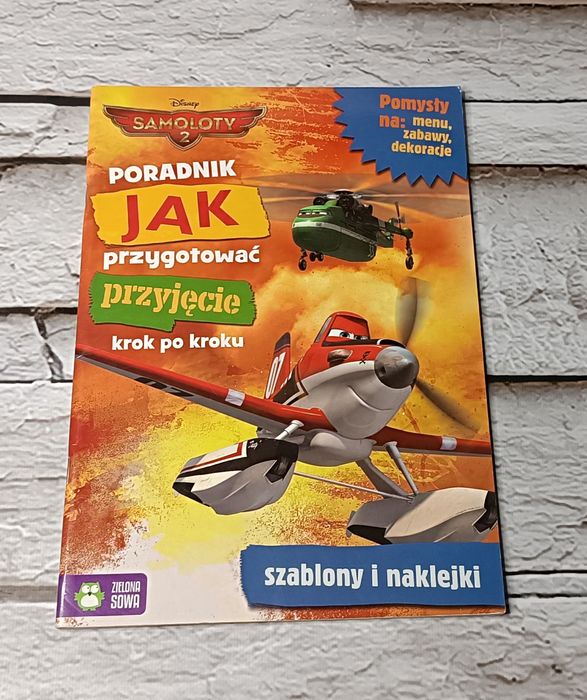Książka Samoloty 2 - Jak przygotować przyjęcie krok po kroku