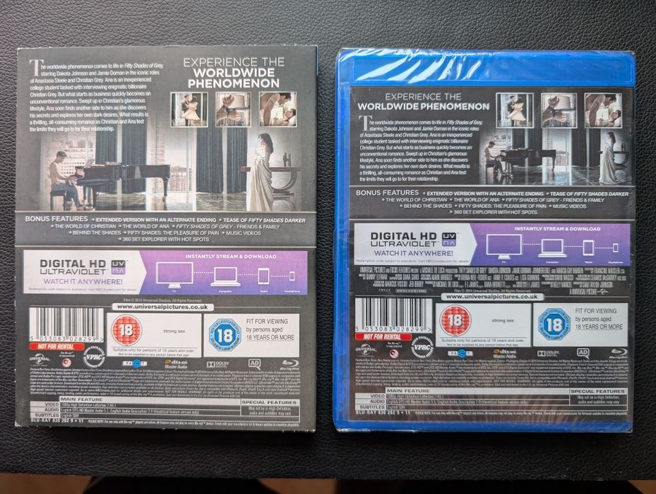 Blu-ray Fifty Shades of Grey - Unseen Edition