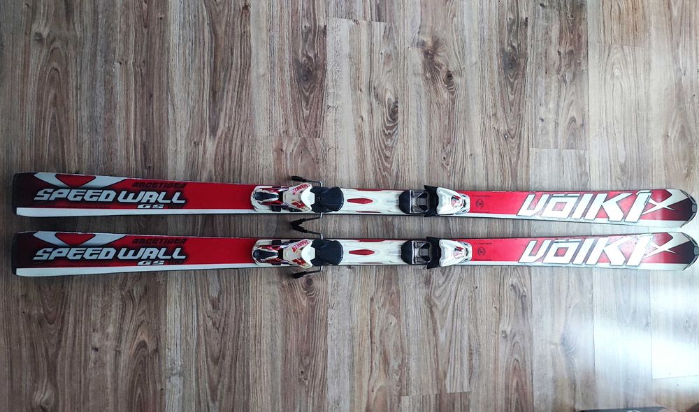 Narty Volkl Racetiger Speedwall GS 180 cm po ręcznym serwisie
