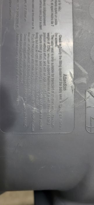 Porta-criança para bicicleta