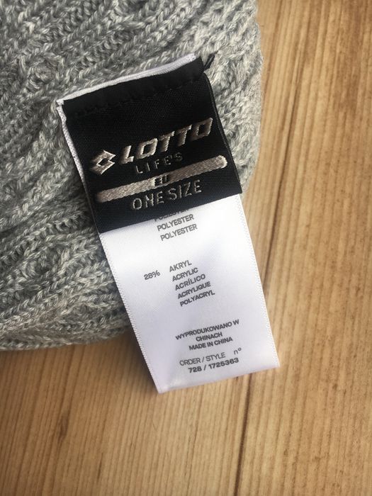 Czapka szara nieocieplana