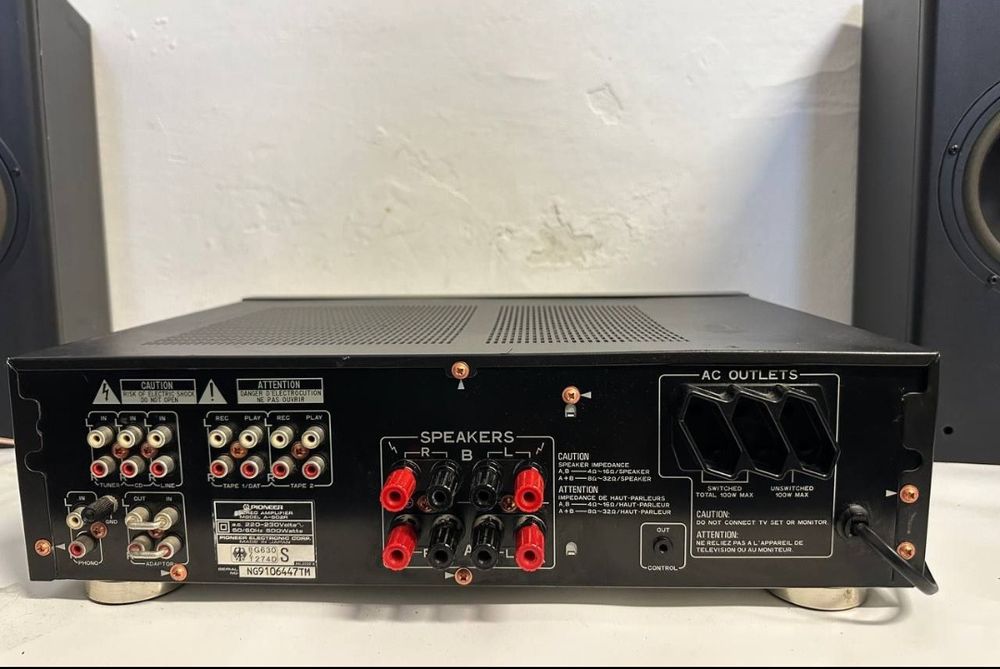 Wzmacniacz stereo Pioneer A-502 R, 2*75 Wat, Japan