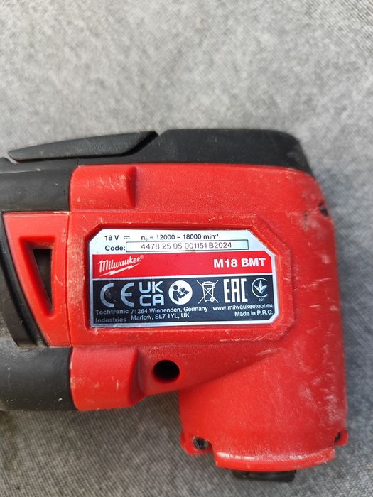 Urządzenie wielofunkcyjne/multitool Milwaukee M18, rok 2024
Rok produk