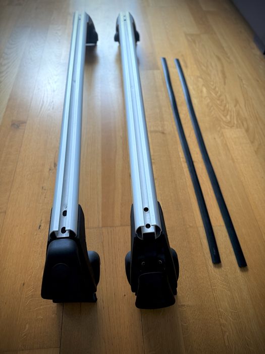 Oryginalny bagażnik dachowy BMW – Seria 5 E60 – komplet, idealny stan