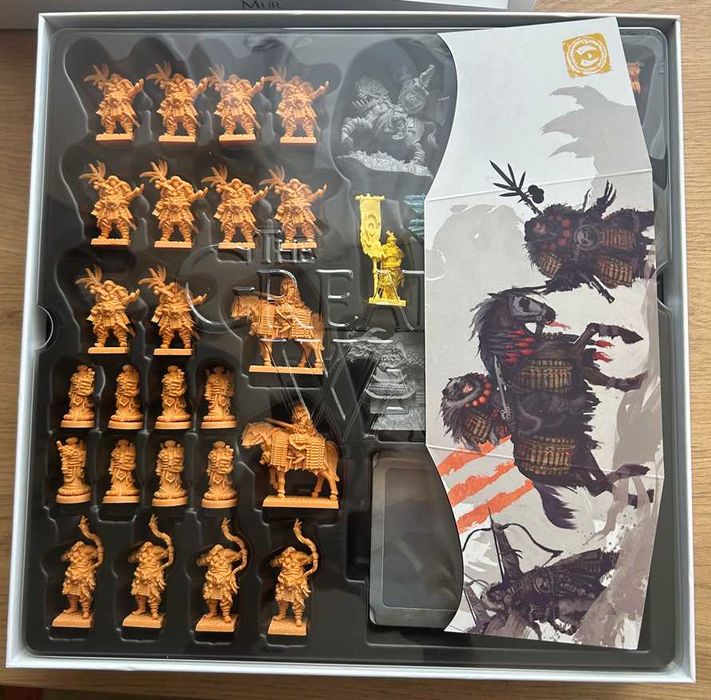 Gra planszowa, Great Wall, Wielki Mur, Edycja Kickstarter, z figurkami