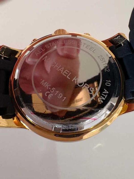 Zegarek damski Czarno-złoty Michael Kors Elegancki MK