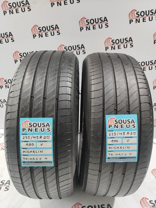 2 pneus semi novos Michelin 235-45R20 - Oferta da entrega