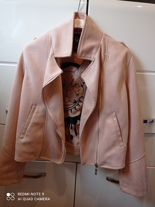 Kurtka ramoneska zamsz rozmiar 152 Reporter Young