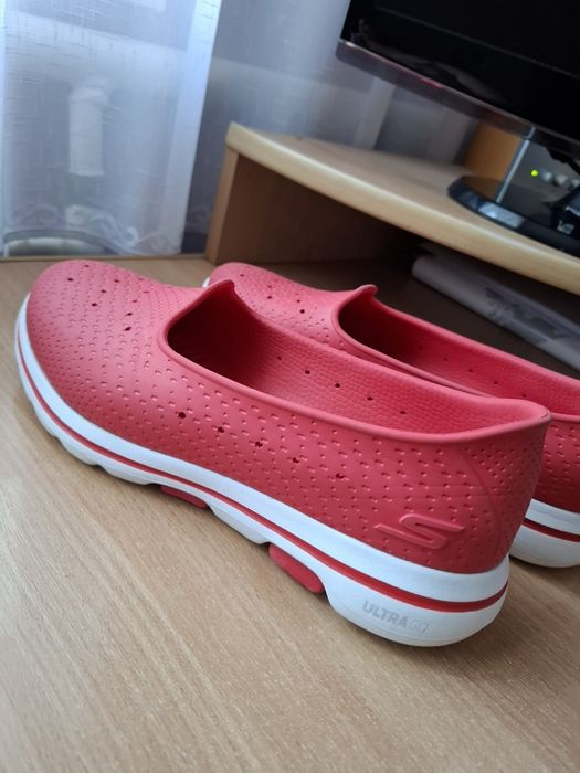 Мокасины слипоны кроксы "Skechers" 39 размер