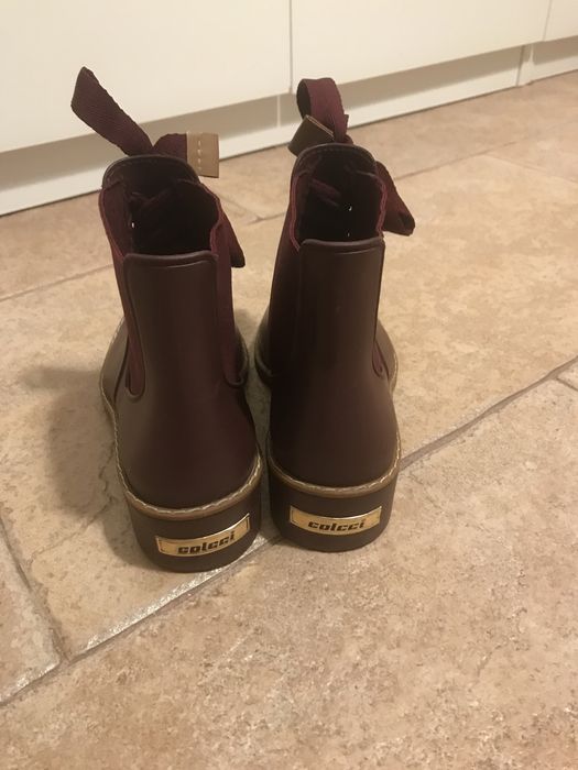 Botas Colcci bordeaux 37