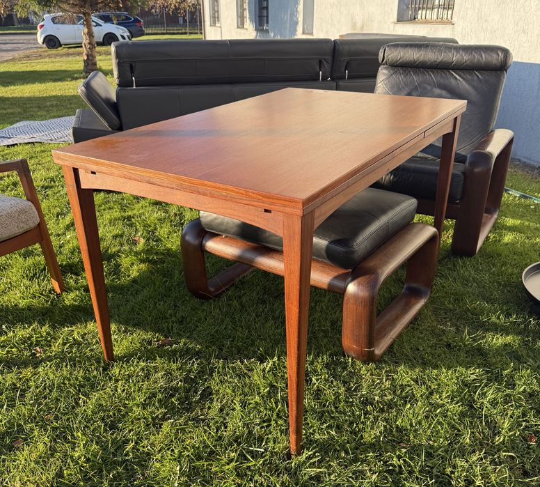 Orginalne krzesla Design  tekowe Georg Leowald for Wilkhahn 6 set