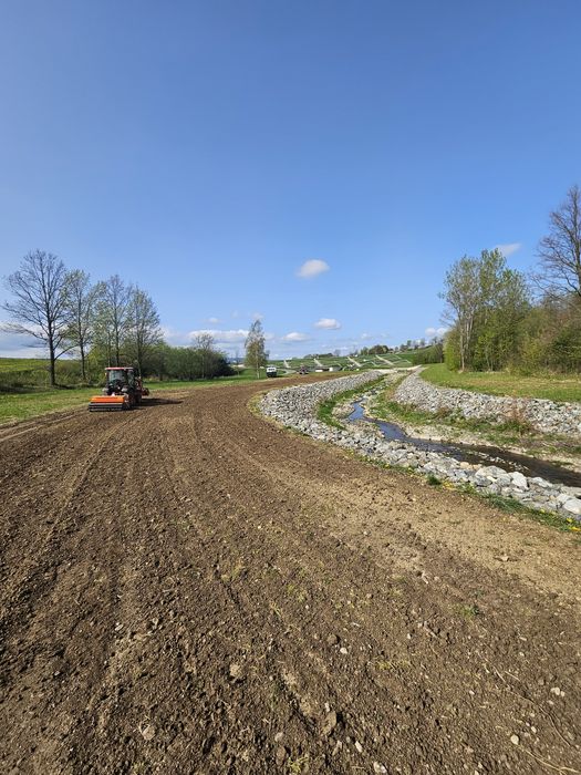 Glebogryzarka separacyjna,  równanie terenu, minikoparka, ogrody