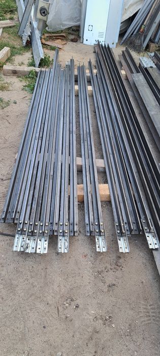 Vigas perfil T Cantoneiras barras 125x65 novas