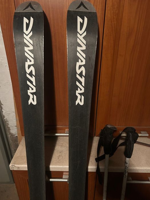 Narty damskie Dynastar 158 + kijki Rossignol