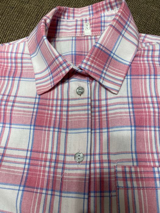 Сорочка в клітинку