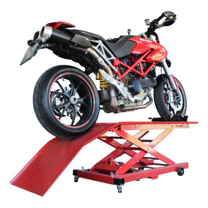 Elevador hidráulico para motos Capac. 360 KG MADER. AP28