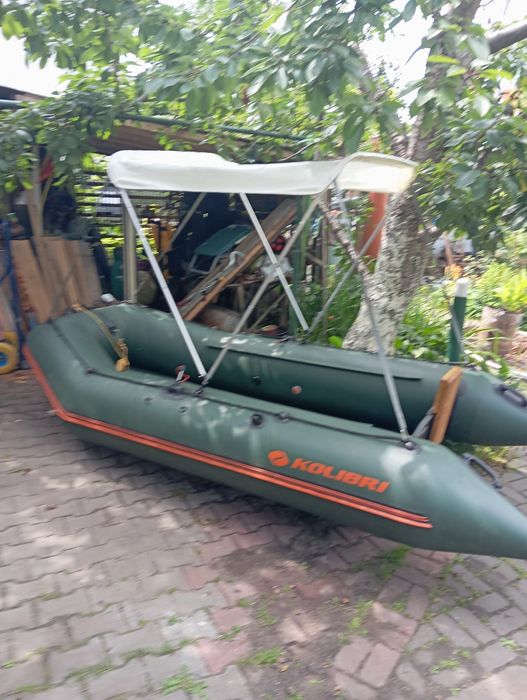 Ponton Kolibri KM-330 pod silnik + daszek słoneczny