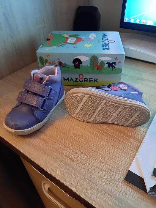 Buty skórzane Mazurek rozmiar 21 profilaktyczno-ortopedyczne (A-06)
