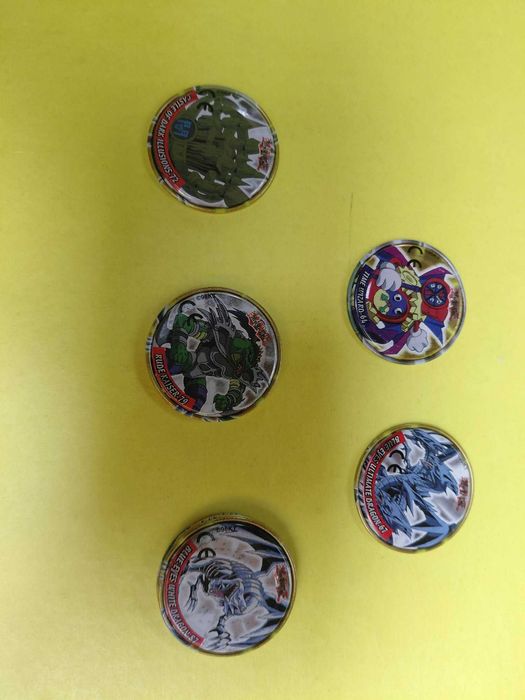 Yu-Gi-Oh Duel Metal Tazos