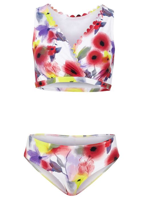 B.P.C kolorowe bikini bustier dla mam karmiących z figami 46.
