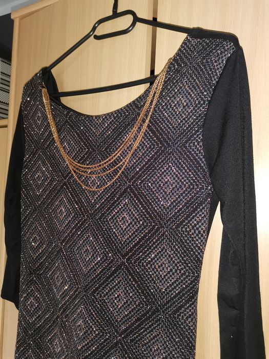 Sukienka czarna, nowa