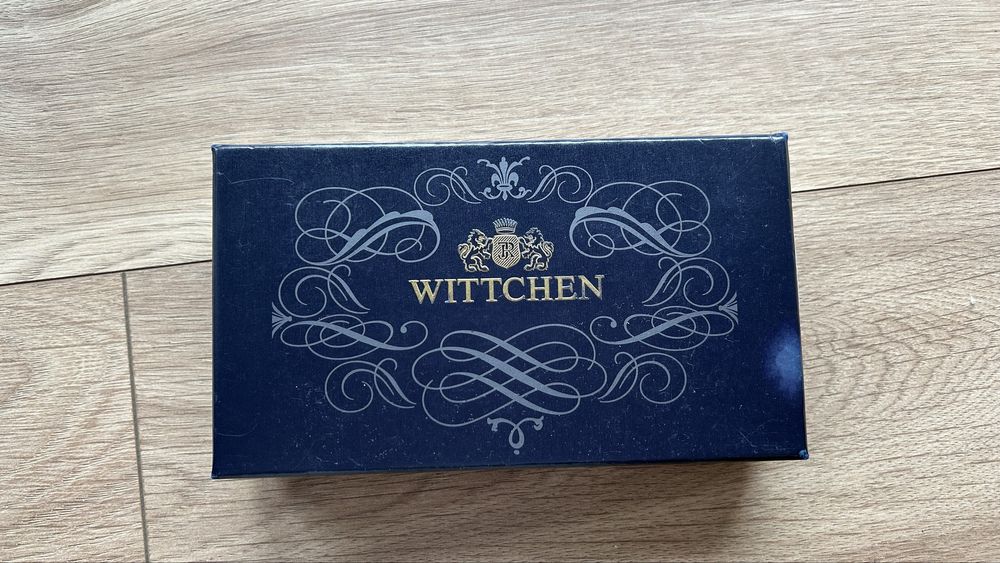 Skórzany czarny portfel Wittchen