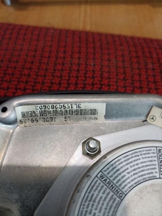 Подушка безопасности руля Mercedes А 170