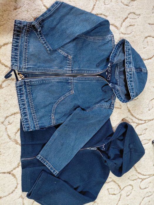 Джинсовая куртка, вітровка,ветровка,фліска