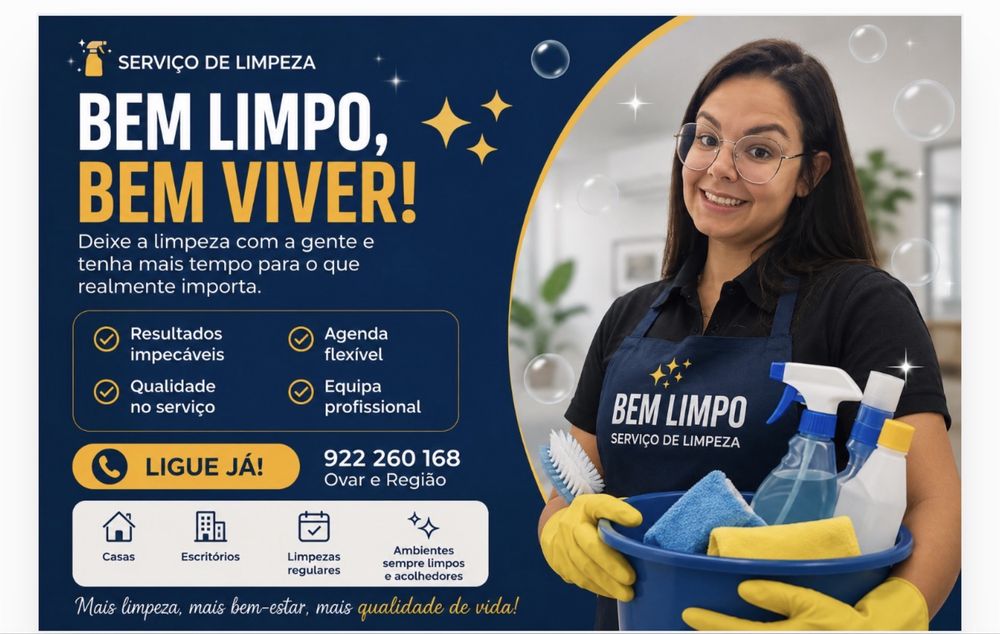 Limpeza personalizada
