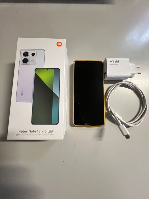 Redmi Note 13 Pro 5G Midnight Black, 8GB Ram, 256GB