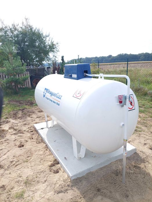 Zbiornik na gaz 2700 l Dzierżawa/Montaż /Dostawa gazu