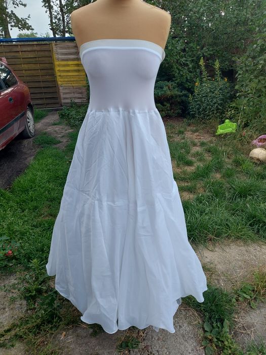 Suknia ślubna biała rozmiar S/M