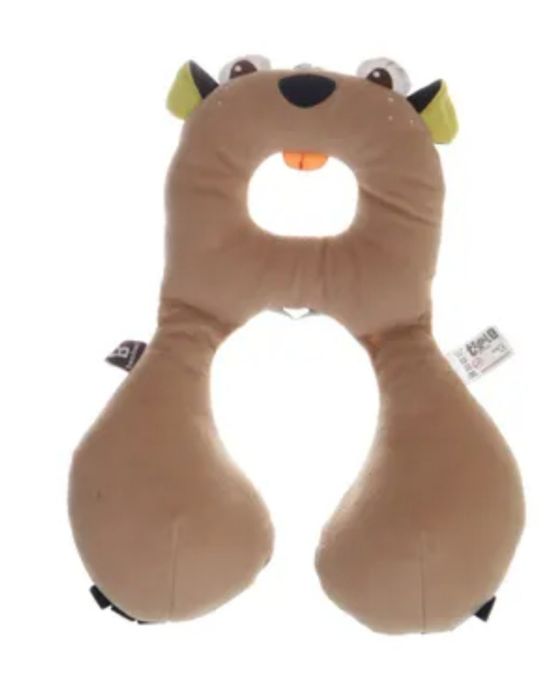 Брендовая подушка - подголовник для путешествий