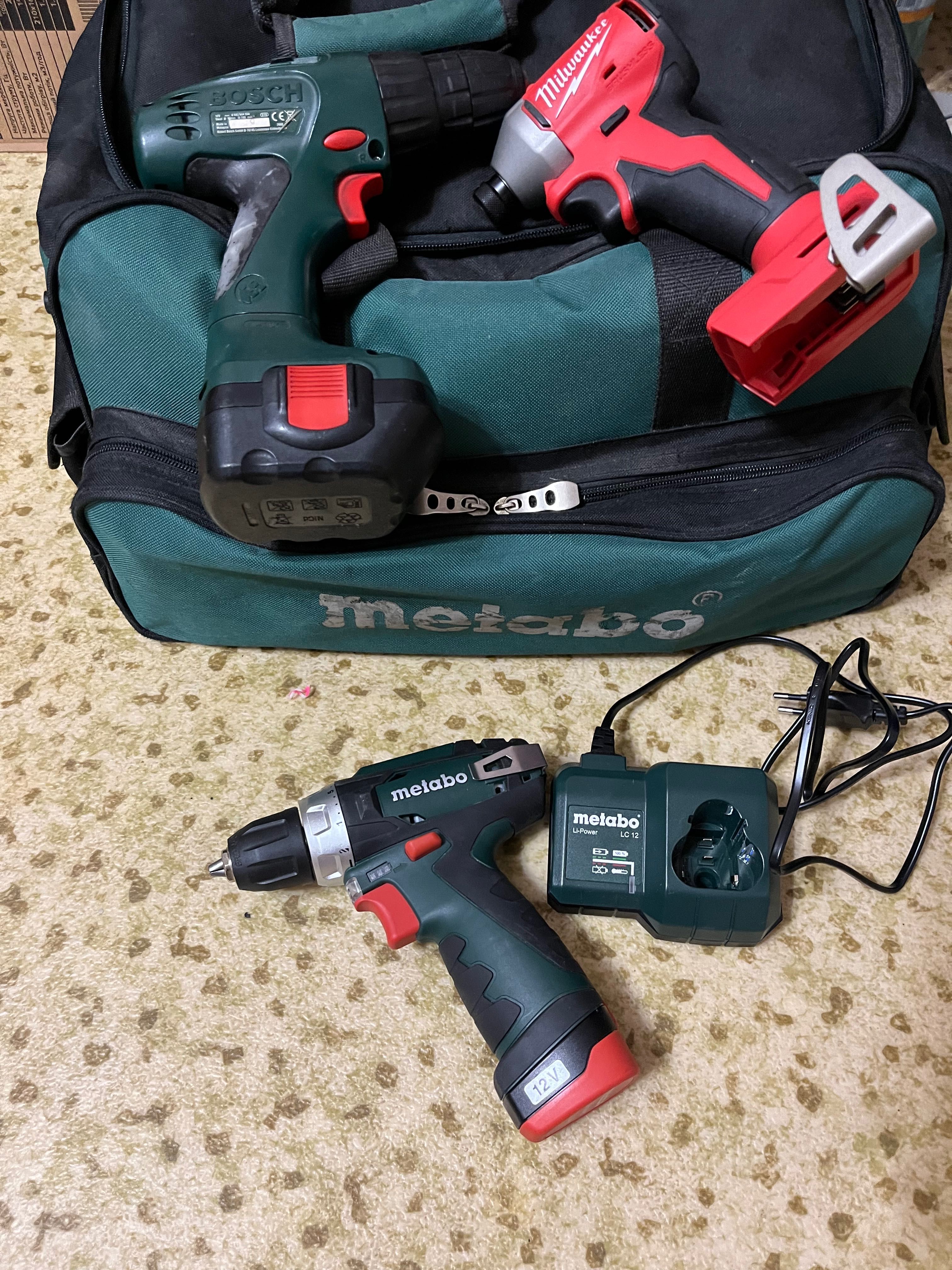 Шуруповерт Metabo powermax bs: 3 199 грн. - Електроінструмент Київ на Olx