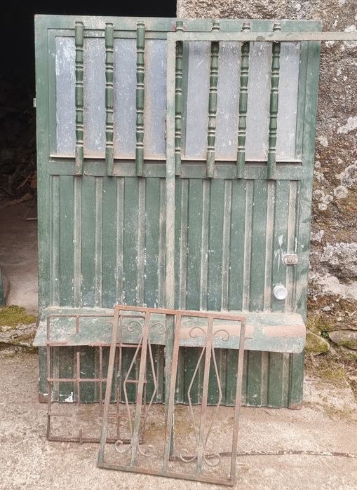Portão, grades e mais ferro